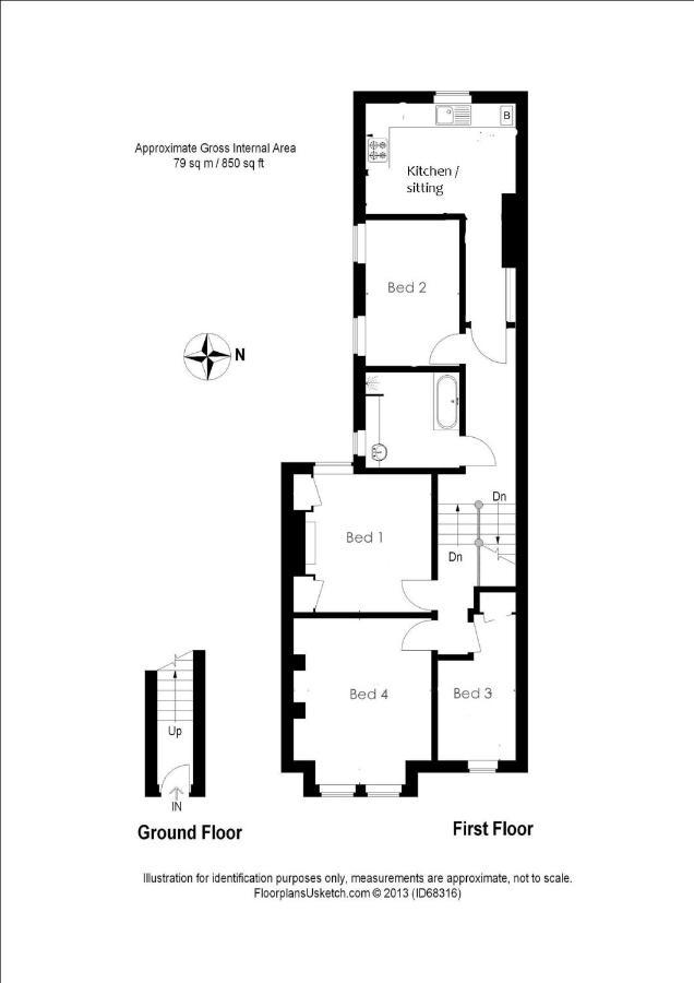 Groves 4 Bedroom, Shepherds Bush London Eksteriør billede